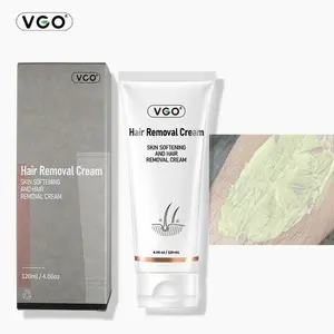 VGO Hair Removal Cream,Suitable for sensitive skin,Empowering Women & Men,long-lasting, back, armslegs, and armpits Body Care Cosmetic,Smooth, WaxGentle,ulike hair removal Jojoba Comfort bodyhairbleach