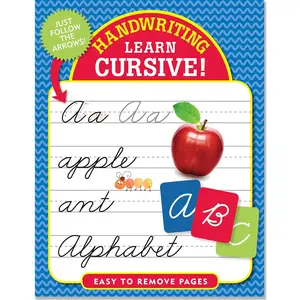 Handwriting: Learn Cursive! (Letter Tracing, Practice) (Trace & Learn) - Paperback