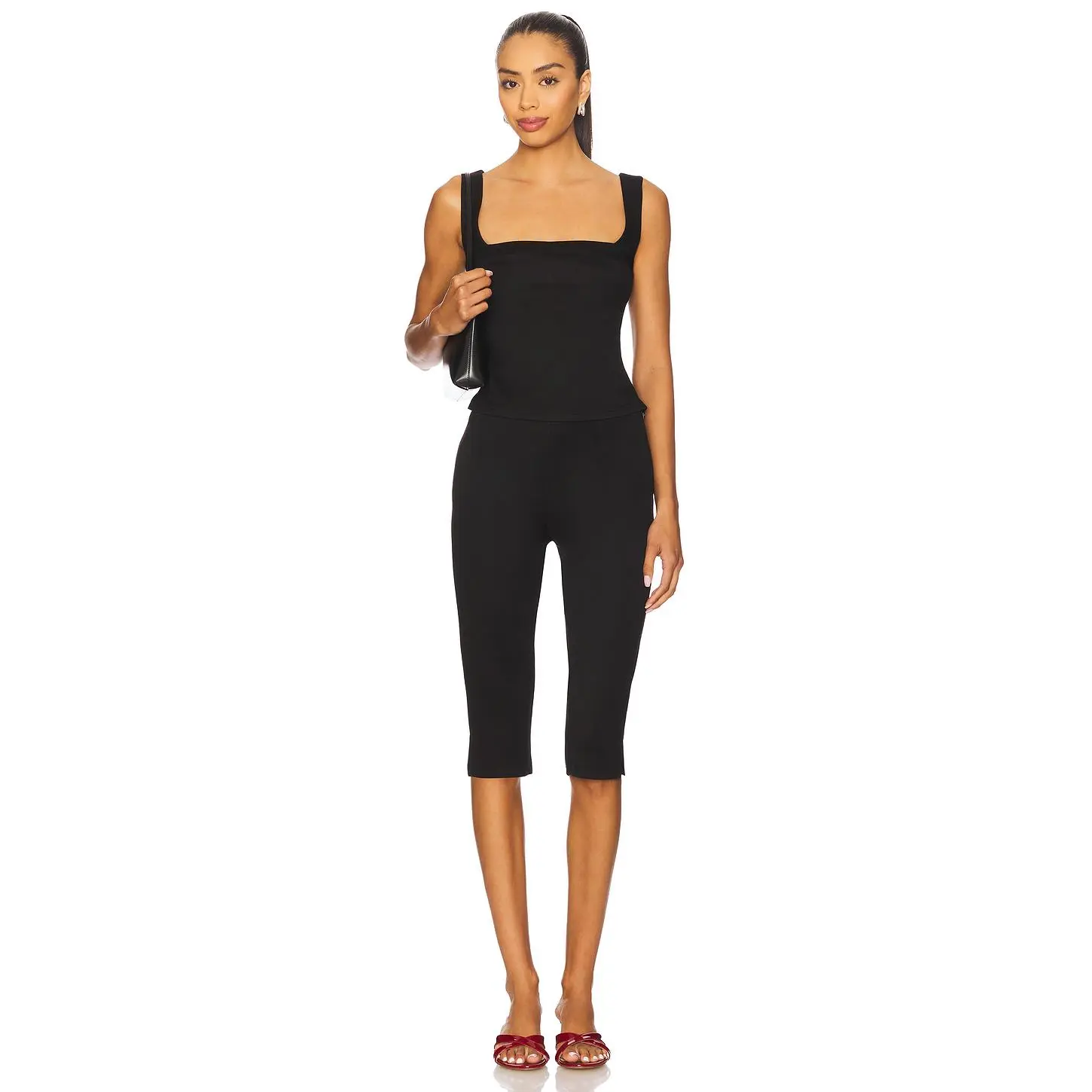 superdown Wilma Capri Set in Black