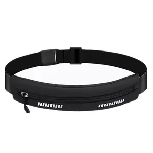 Men's and women's outdoor running fanny packs, money bags and running fanny packs, outdoor sports mobile phone storage bags, suitable for jogging enthusiasts, mobile phone, money, key storage bags