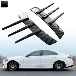 Car Side Fender, Car Modified False Side Tuyere Decoration, Car Body Paste Fender, Universal Car Exterior Accessories, Car Decals