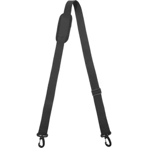 Universal Duffle Bag Strap with Pad, Adjustable Between 42" to 72", Shoulder Straps with Adjustable Buckles and Metal Hooks for Laptop Messenger Bag Crossbody Bags Luggage