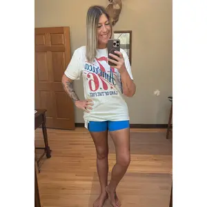 Yelete Buttery-Soft High Rise Activewear Biker Shorts