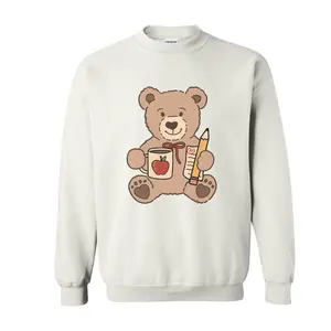 Teacher Teddy Bear Crewneck