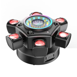 UKING 150W Moving Head DJ Light  6 Arm LED Stage Party Light with DMX512 Controller Perfect for Bars Weddings Discos Christmas Parties christmas KTV holiday