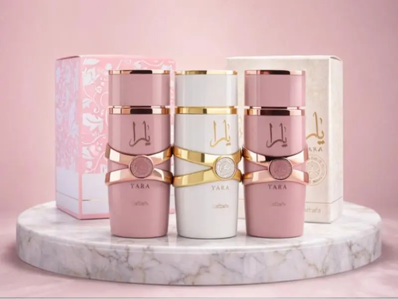 Lattafa Yara Collection 3-Piece Bundle – Yara, Yara Moi & Yara Elixir EDP 100ml (Women), Fragrance Gift Box, Floral Amber Scents