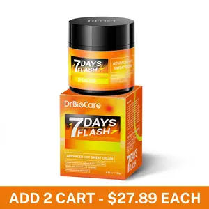 【Crazy Viral】DrBioCare Advanced Hot Sweat Cream,7 Days Flash Series, tighten & Mone your skin, Make skin smooth and delicate, Increases skin elasticity Body Care Lotions