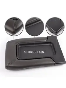 CROSSDESIGN Fit For 1999-07 Chevy Silverado Lid Arm Rest Latch 19127364 Center Console Cover