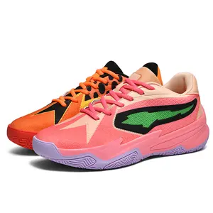 New Men's Shoes, New Basketball Shoes, Stylish & Trendy Lightweight Athletic Sneakers, Breathable Sports Basketball Shoes, Comfortable & Shock-Absorbing Training Shoes for Daily Wear, Trendy Athletic Basketball Shoes