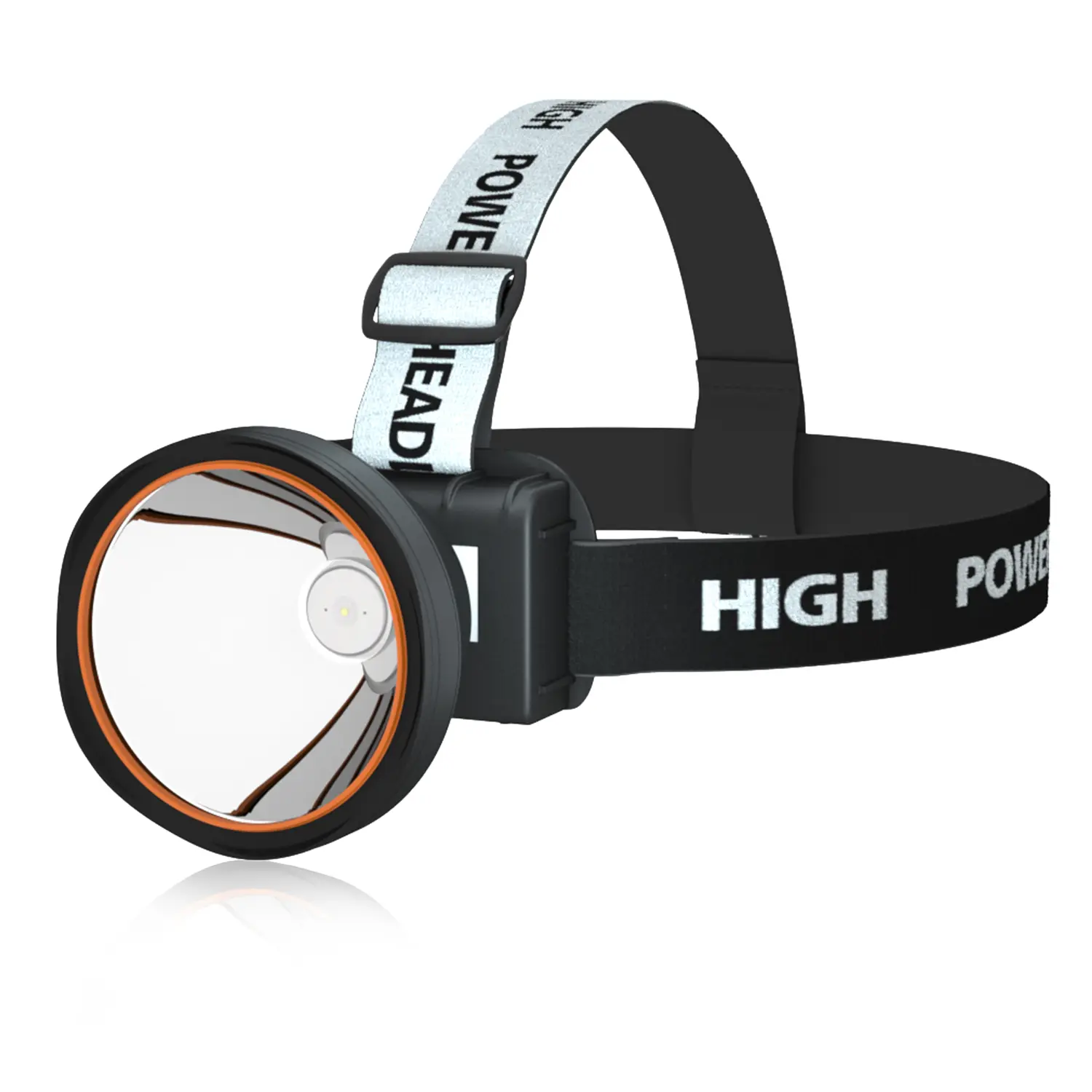 ODEAR Adjustable LED Headlamp, Compact High-Lumen Spotlight, USB Rechargeable with 2 Modes, Cordless Emergency Flashlight for Camping & Hiking, Hiking Flashlight, Adjustable High-Lumen Usb Rechargeable Headlamps