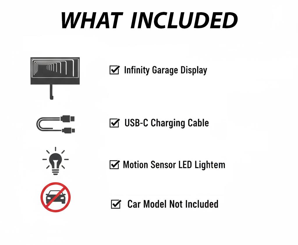 Infinity Garage Details