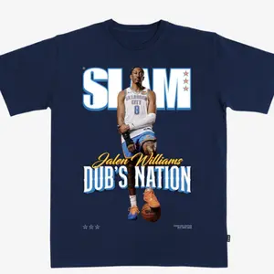 Jalen Williams “Dub’s Nation” Basketball Streetwear Shirt, No.8 Player Fan Apparel Cotton Tee for Men Women