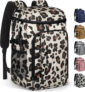 Cooler Backpack Insulated Waterproof for Women Men,36/45 Cans Lunch Backpack Coolers Leak Proof Soft Cooler Bag Ice Chest for Camping Beach