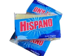 2 pack HISPANO Laundry Bar soap 10.5 oz - 300 g (2 bar soap in 1 pack) Super Fresh Odor Defense Scent Booster. Effective Cleaning, spot remover