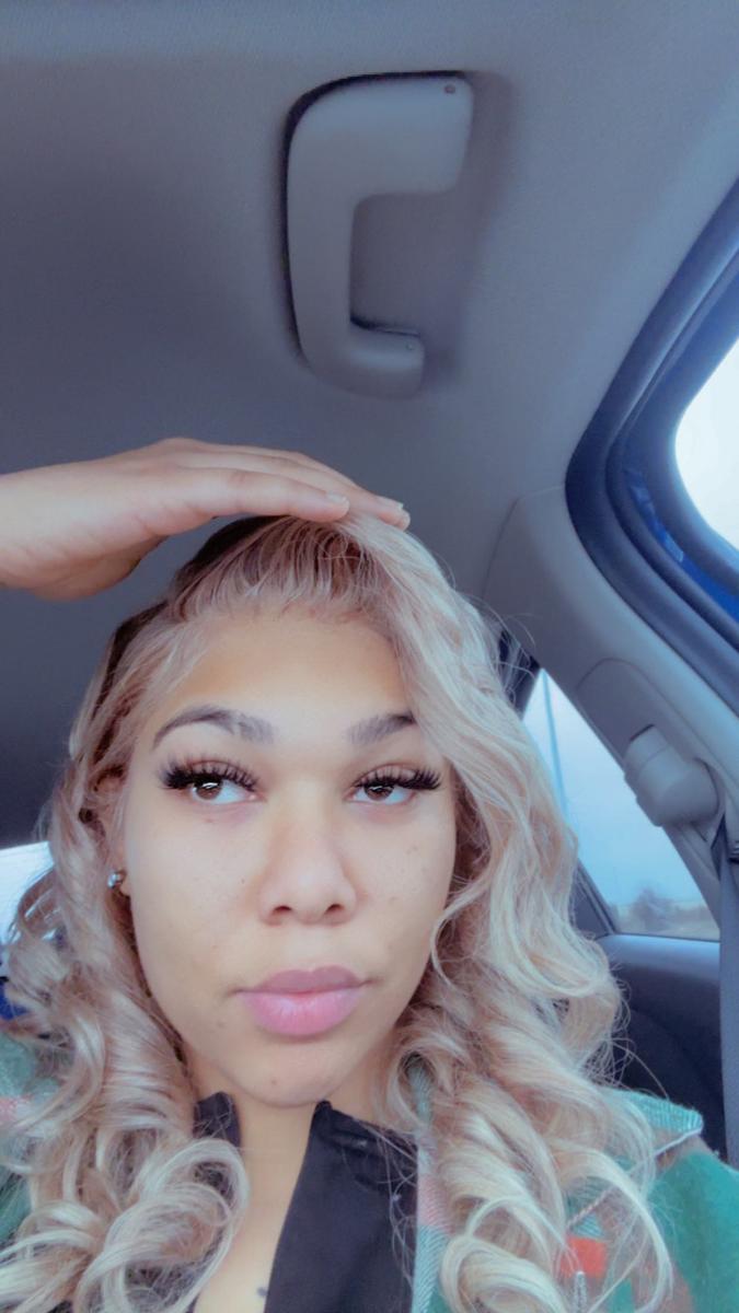 Item: 13X6 Milk Tea Lace Wig, 20 inches