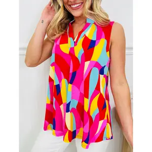 Sunshine Energy Top in Chicago Print