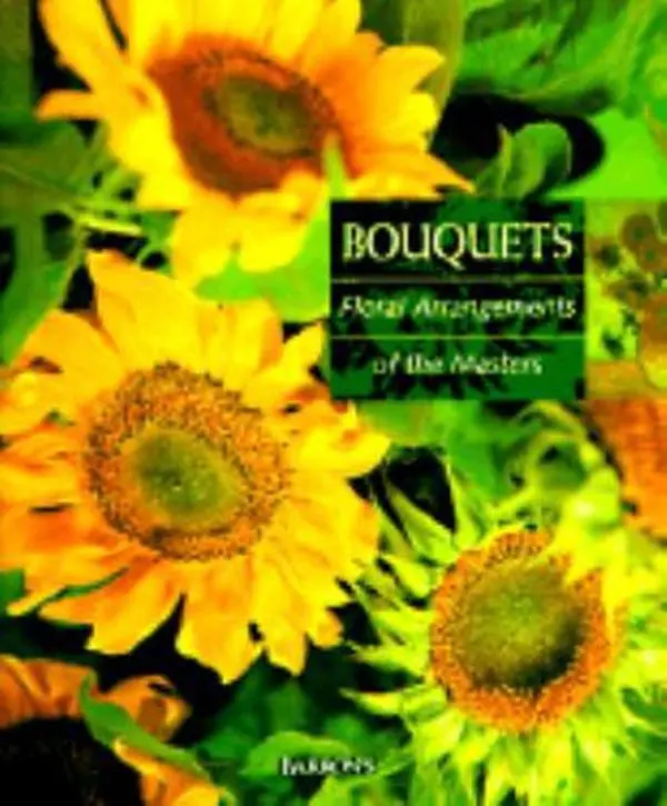 Used Literature Book - "Bouquets: Floral Arrangements of the Masters" by Brigitte Fux, Hardcover Edition, Illustrated Hardcover, Good Condition, 1.9 lbs