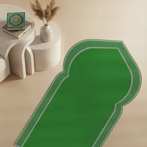 Quantum Prayer Mat in Greenish Gray 30″ x 53″ | Indoor Grounding Prayer Mat at Home, Office, Work-15 Ft Cord Included | Conductive Carbon