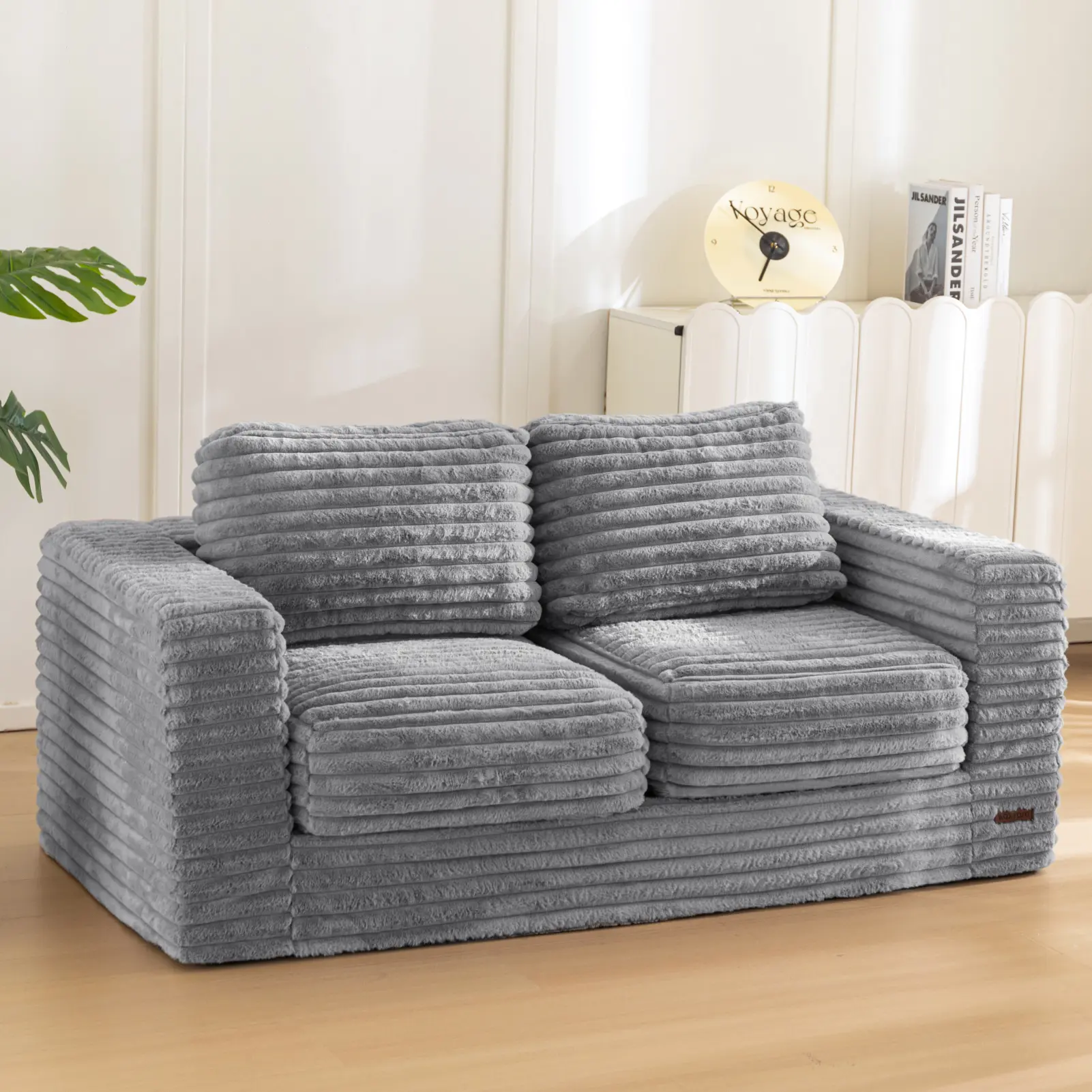 Grey Loveseat