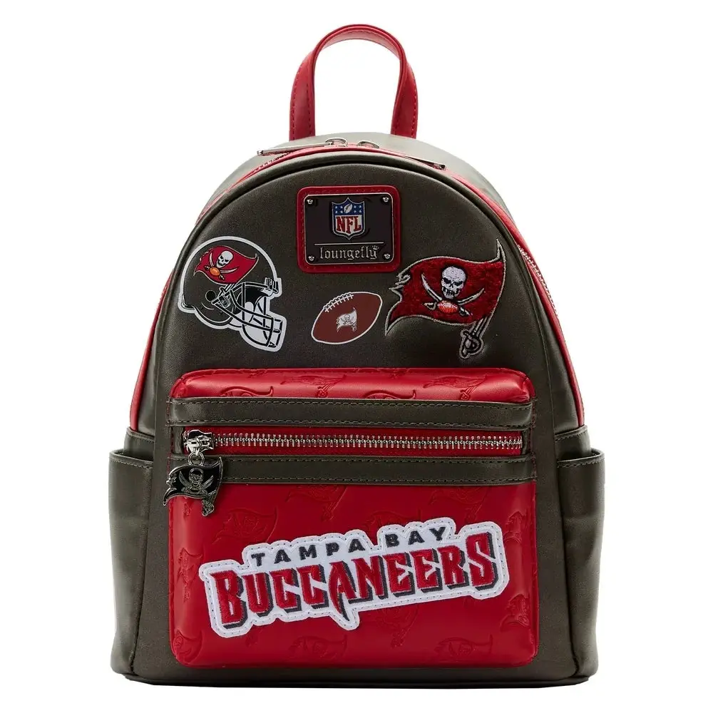 NFL Tampa Bay Buccaneers Patches Mini Backpack NFL Tampa Bay Buccaneers Patches Mini Backpack