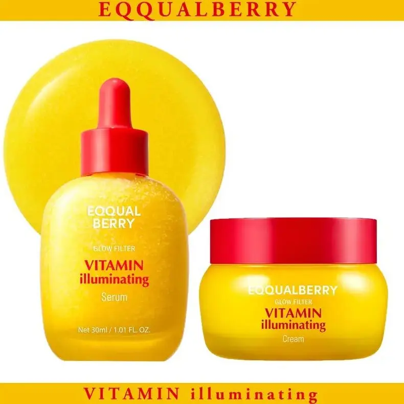 EQQUALBERRY Vitamin Illuminating Cream – Vitamin C & 5% Niacinamide + 3% TXA | Dark spots Cream | Ceramide Barrier Strength | Glowy, Lightweight Hydration, 1.69 fl.oz / 50ml