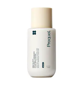 Prequel Skin Half and Half Fluid Moisturizer Face Cream. Lightweight Ceramide Peptide Lotion for All Skin Types, including Dry and Sensitive. Hydrating Facial Cream for Women and Men