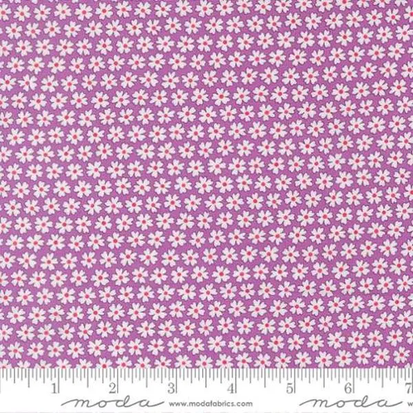 Fabric Moda Lilac Pocket of Posies Pick Me by the Quarter Yard 22492-19