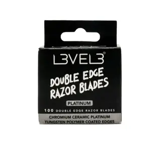 L3VEL3 Double Edge Razor Blades – 100CT L3VEL3 Double Edge Razor Blades – 100CT