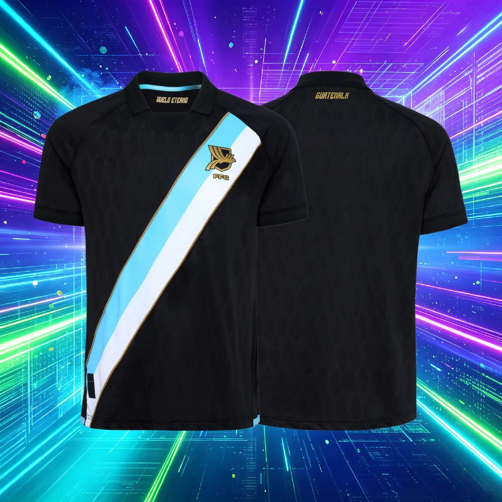 2026 Guatemala Home And Away White And Black Short Sleeve Soccer Jersey Fans Version