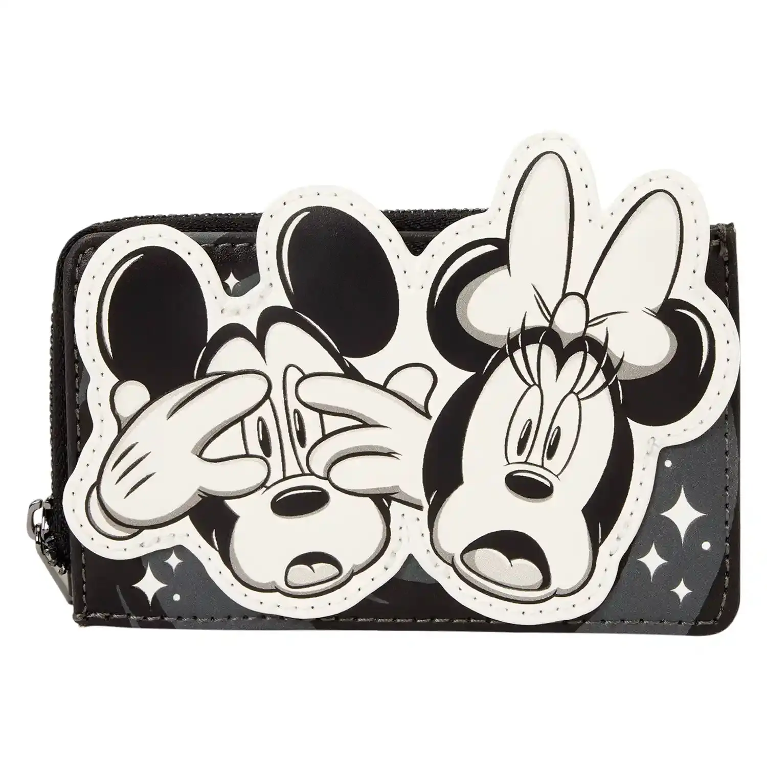 Loungefly Disney Mickey & Minnie Mouse Ghost Zip Around Card Holder