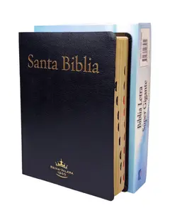 Santa Biblia Super Giant Letter Size 18 Points Soft Cover Reina Valera 1960 Edition with Index for Easy Reading and Durability