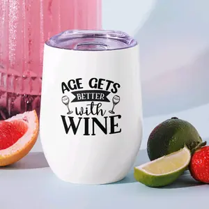Insulated Wine Tumbler - Keep Your Drinks Cold or Hot - Bottle, Drinkware
