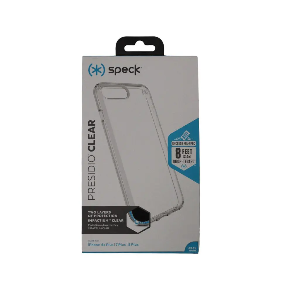 Speck Presidio Clear Case for iPhone 6s/7 Plus/8 Plus