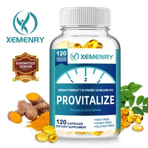 Women's Probiotic Digestive Capsules - For Joints, Bloating, Hot Flashes - Dairy Free, Gluten Free - 120 Capsules