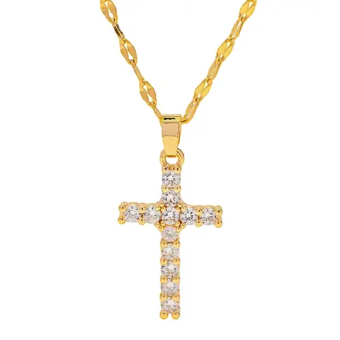Adriana Cross Necklace