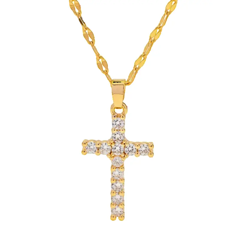 Adriana Cross Necklace