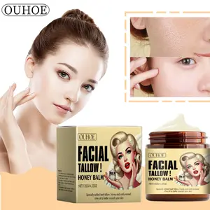 OUHOE Tallow Honey Moisturizer For Deep Body Moisturizing, Hydrating And Maintaining Skin Elasticity，Facial Care Cream，120G/4.23OZ Skincare Balm