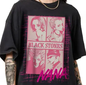 Nana Black Stones Anime Unisex T-shirt, Band Anime Shirt, Graphic Tee, Otaku Shirt, Special T-shirt, Cool Shirt, Aesthetic Anime