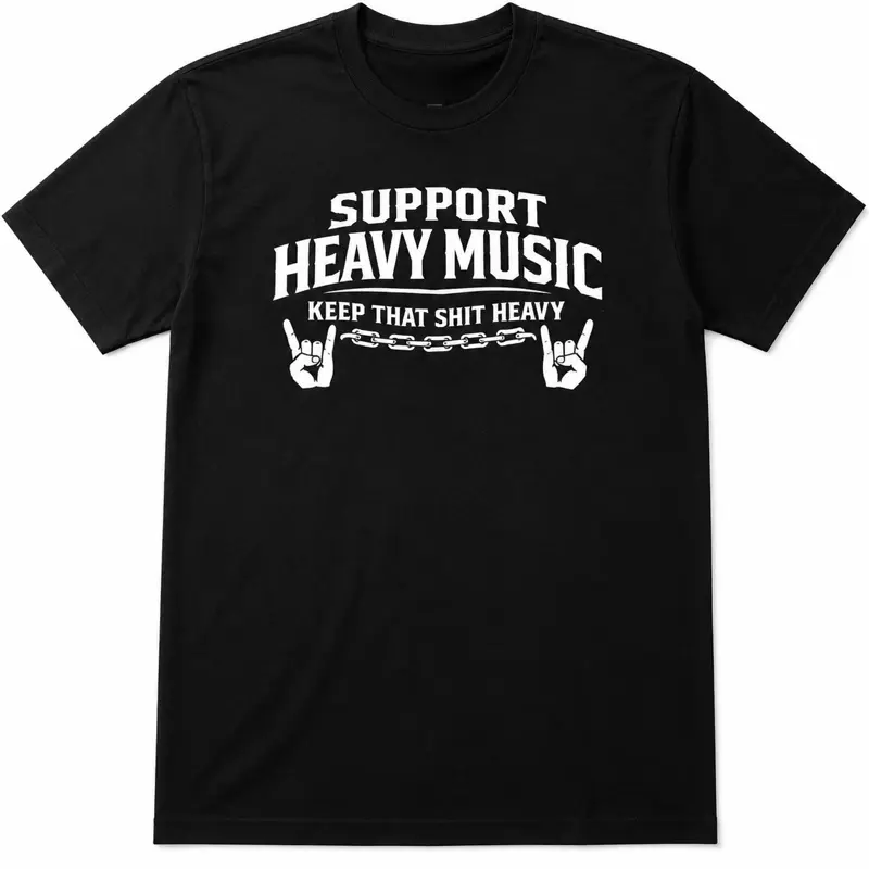 Support metal t shirt Support metal t shirt