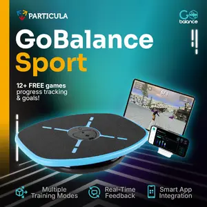GoBalance Sport – Advanced Smart Balance Board with Bluetooth Motion Sensor, 12+ Free App Games, 4 Posture Training Modes, Multiplayer Mode and Professional Balance Cushion for Kids and Adults