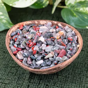 Down to Earth Bloodstone Crystal Chips 1lb.