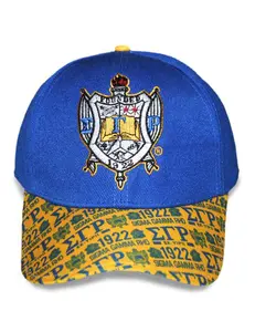 Sigma Gamma Rho Greek Letter Motif Baseball Cap