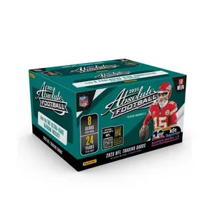 2025 Panini NFL Absolute Football Trading Card Booster Display Box