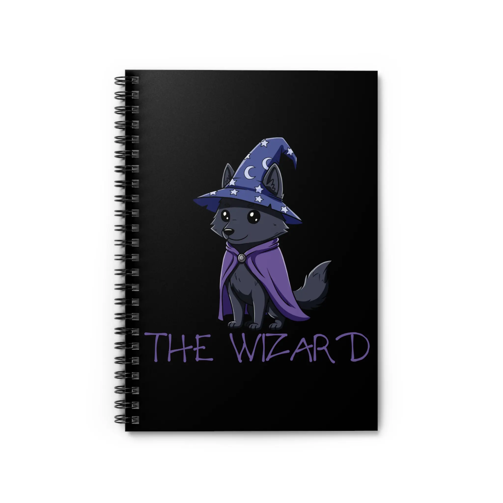Whimsical Wizard Spiral Notebook | Cute Fantasy Journal, Back to School Supplies, Gift for Writers, Witchcraft Lovers, Magical Note-Taking