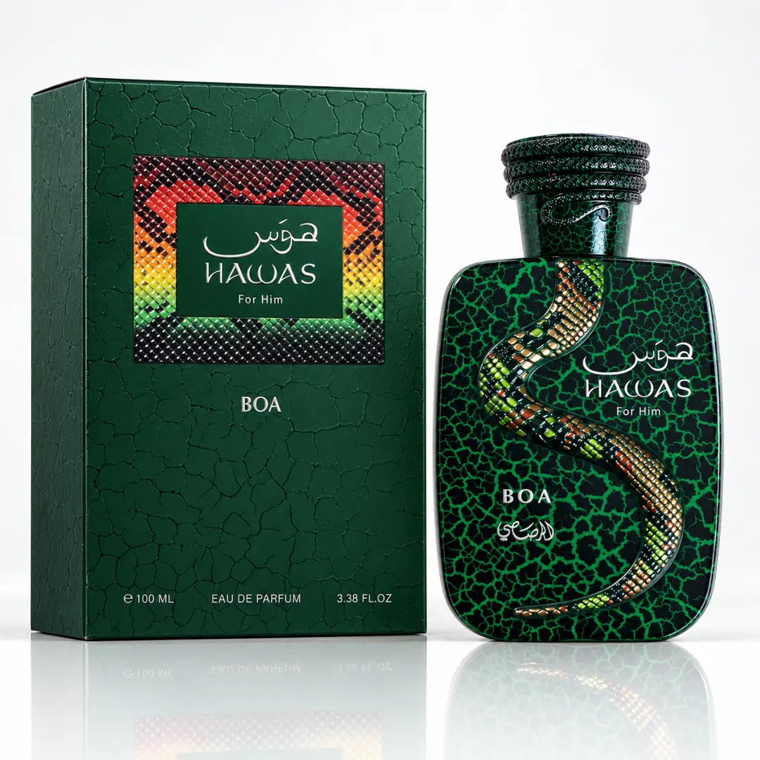 Hawas BOA For Him Limited Edition Eau De Parfum Spray 100ml (3.38 oz) by Rasasi