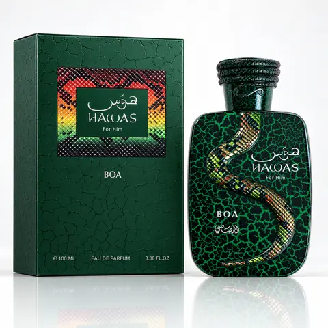 Hawas BOA For Him Limited Edition Eau De Parfum Spray 100ml (3.38 oz) by Rasasi
