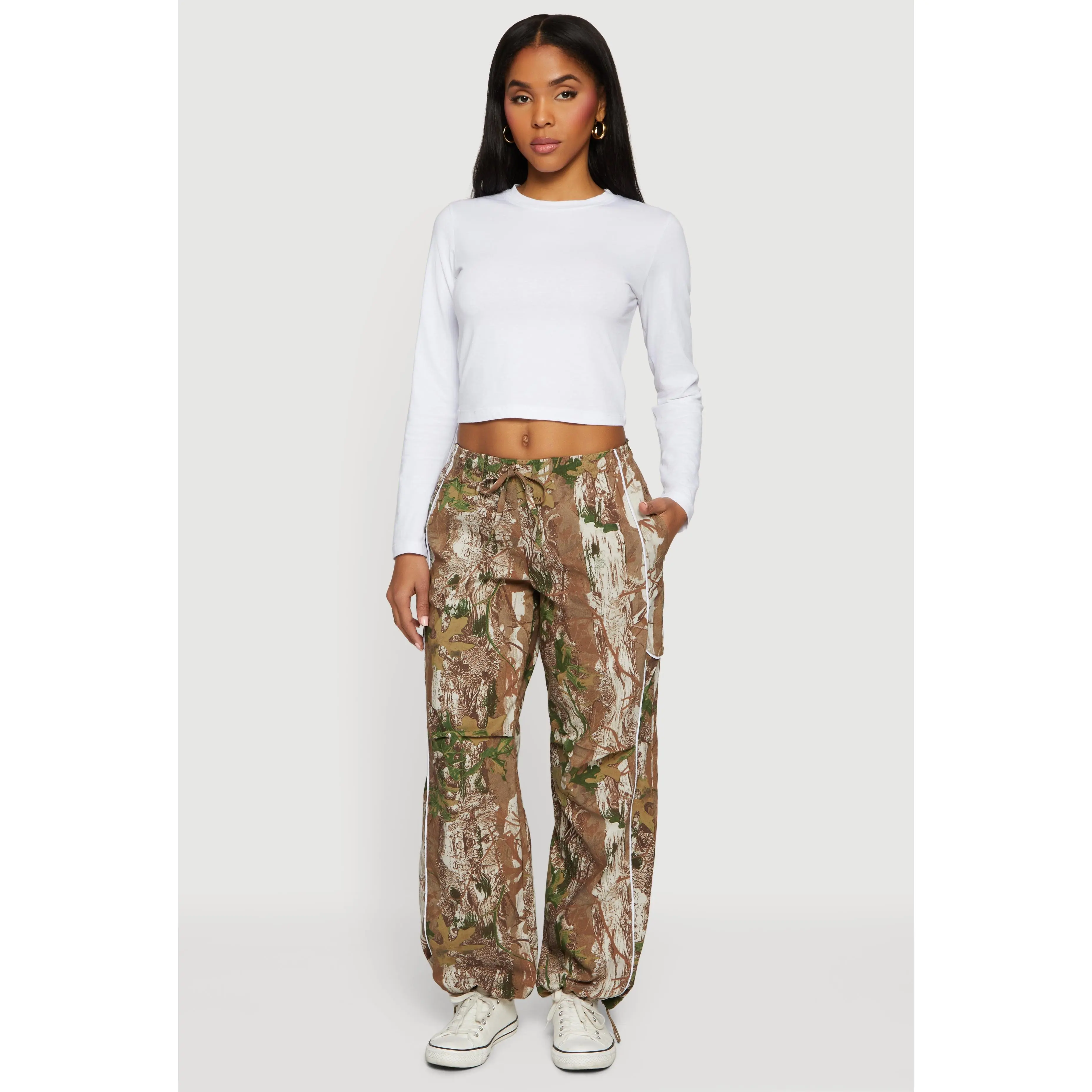 Hunter Camo Hyper Stretch Drawstring Waist Joggers