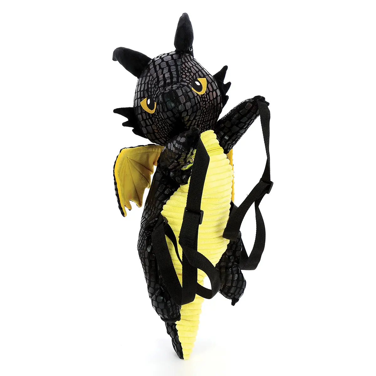Black Dragon Stuffed Backpack Black Dragon Stuffed Backpack