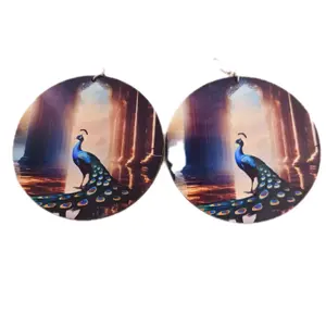 Peacock Paradise Earrings