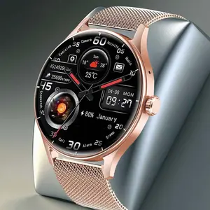 1.53“ Men's Smartwatch Classic HD Screen Wireless Phone Calling Health Tracker Sports Mode Notification Reminder Voice Assistant Lifestyle Fashion